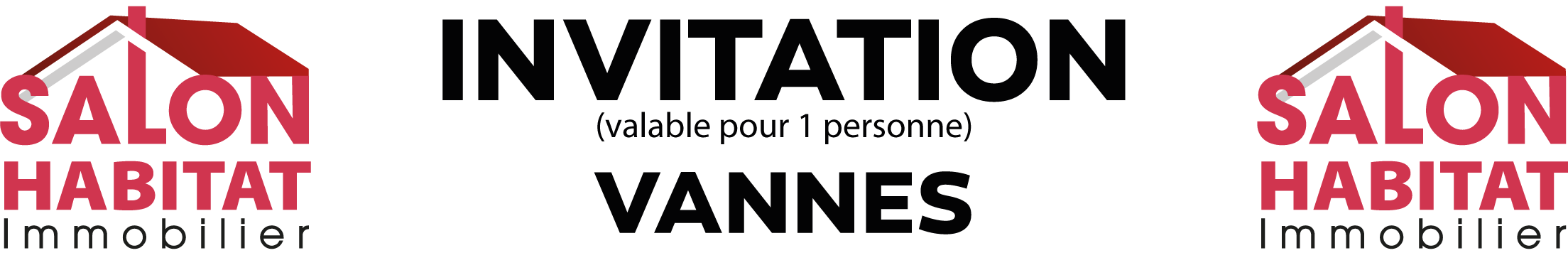 Invitation bandeau Salon Vannes